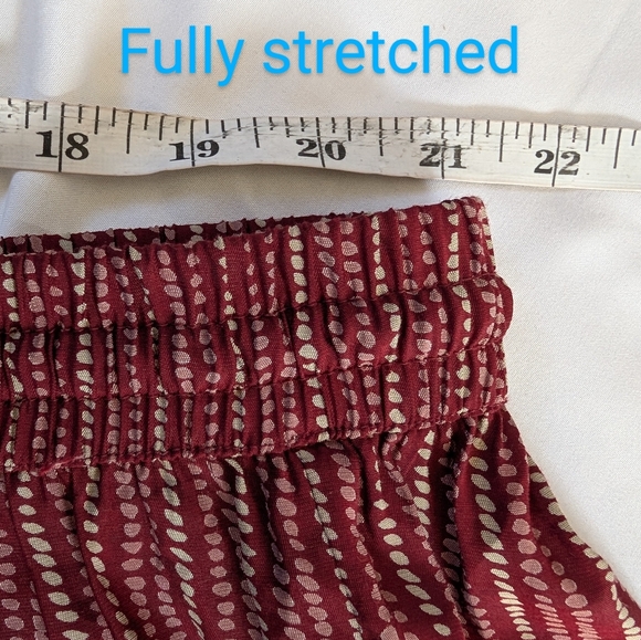 3 pc Maroon Salwar Suit With Printed Design - XL size - Picture 11 of 16